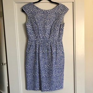 Cynthia Steffe Blue Patterned Dress
